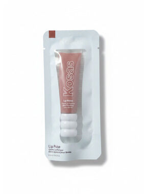Kosas Lip Pulse Plumper Sixth Sense Sheer Warm Beige NEW